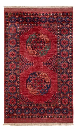 Morgenland Afghan Teppich - 159 x 106 cm - Rot von Morgenland