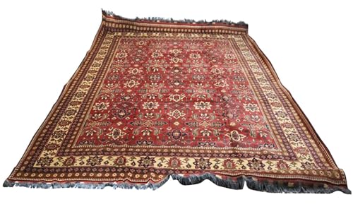 Morgenland Afghan Teppich - Hatschlu - 492 x 401 cm - Rot von Morgenland