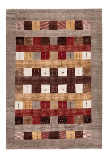 Morgenland Gabbeh Teppich - 204 x 143 cm - Mehrfarbig von Morgenland