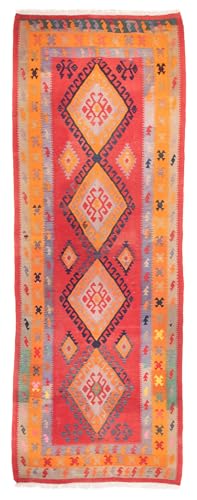 Morgenland Kelim Teppich - 410 x 150 cm - Rot von Morgenland