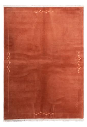 Morgenland Nepal Teppich - 237 x 173 cm - Rot von Morgenland