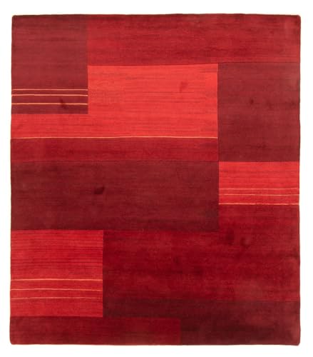 Morgenland Nepal Teppich - 282 x 249 cm - Rot von Morgenland