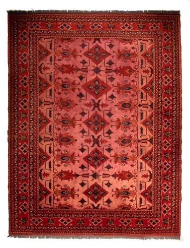 Morgenland Orientteppich - 396 x 306 cm - Dunkelrot von Morgenland