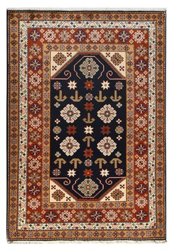 Morgenland Orientteppich - Nomadic - 197 x 136 cm - Dunkelblau von Morgenland
