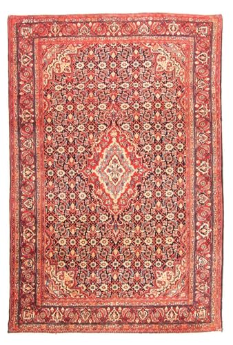 Morgenland Orientteppich - Nomadic - 202 x 135 cm - Hellrot von Morgenland