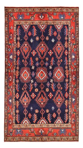 Morgenland Orientteppich - Nomadic - 250 x 142 cm - Dunkelblau von Morgenland