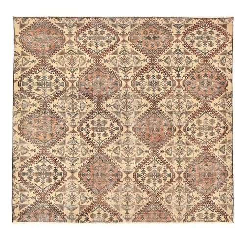 Morgenland Vintage Teppich - 233 x 233 cm - Sand von Morgenland