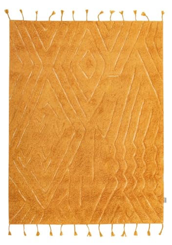 Morgenland Wollteppich - Abstract Dreams - Gold - Rechteckig von Morgenland