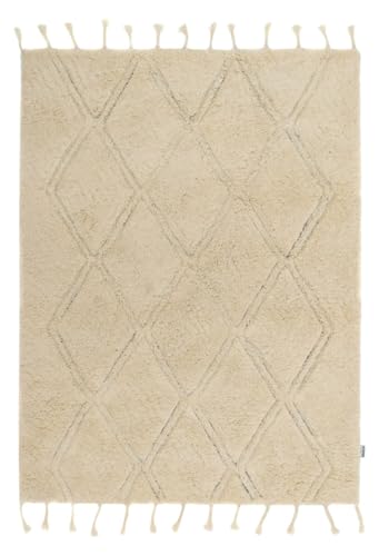 Morgenland Wollteppich - Sahara Whisper - Creme - Rechteckig von Morgenland