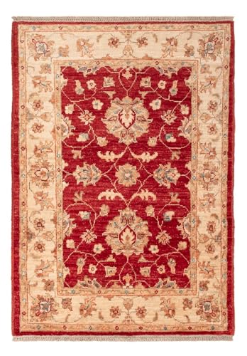 Morgenland Ziegler Teppich - 101 x 70 cm - Rot von Morgenland