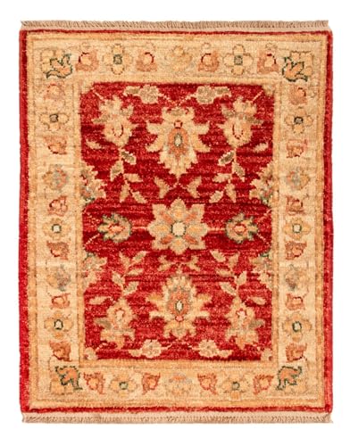 Morgenland Ziegler Teppich - 64 x 51 cm - Rot von Morgenland