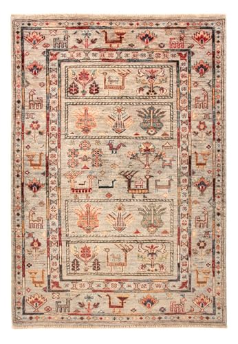 Morgenland Ziegler Teppich - Ariana - 122 x 86 cm - Beige Morgenland Ziegler Teppich - Ariana - 122 x 86 cm - Beige von Morgenland
