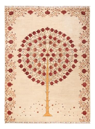 Morgenland Ziegler Teppich - Ariana - 235 x 171 cm - Hellbeige von Morgenland