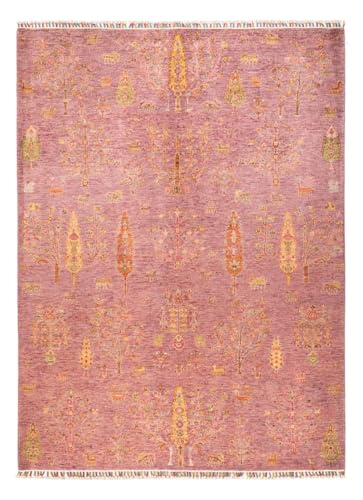 Morgenland Ziegler Teppich - Ariana - 240 x 177 cm - Rosa von Morgenland