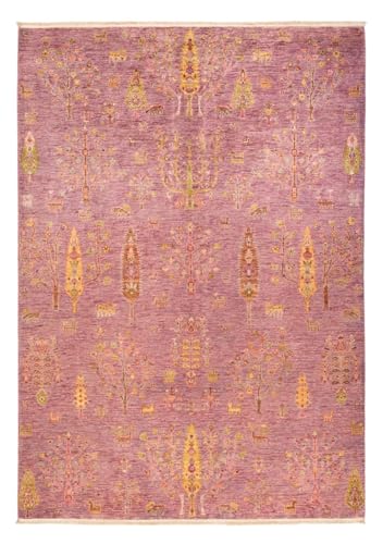 Morgenland Ziegler Teppich - Ariana - 250 x 175 cm - Rosa von Morgenland