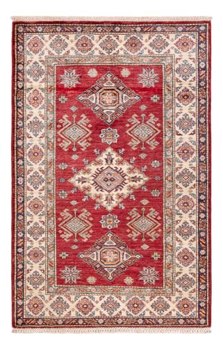 Morgenland Ziegler Teppich - Kazak - 151 x 101 cm - Rot von Morgenland