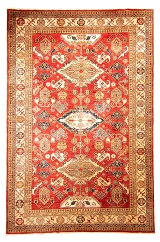 Morgenland Ziegler Teppich - Kazak - 238 x 197 cm - Rot von Morgenland