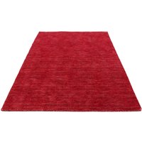 morgenland Designteppich "Designer Einfarbig Rosso 182 x 132 cm", rechteckig von Morgenland