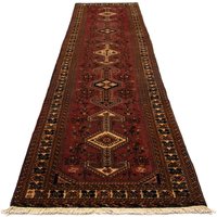 morgenland Hochflor-Läufer "Shiraz Medaillon Marrone 394 x 93 cm", rechteckig von Morgenland