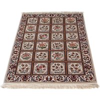 morgenland Orientteppich "Perser - Isfahan - Premium - 103 x 70 cm - hellbraun", rechteckig von Morgenland