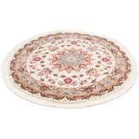 morgenland Orientteppich "Perser - Täbriz - Royal rund - 100 x 100 cm - beige", rund von Morgenland