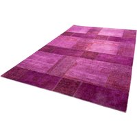 morgenland Teppich "Patchwork - 271 x 182 cm - lila", rechteckig von Morgenland