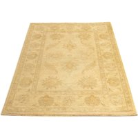 morgenland Wollteppich "Farahan Teppich handgeknüpft beige", rechteckig von Morgenland