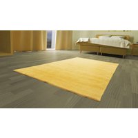 morgenland Wollteppich "Uni - Gabbeh Teppich - Softy", rechteckig, 1,6 mm Höhe, Gabbeh Optik, Uni Farben, reine Wolle, sehr weicher Flor, Wohnzimmer von Morgenland