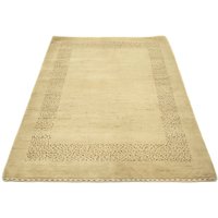 morgenland Wollteppich "Gabbeh - Indus - 158 x 99 cm - beige", rechteckig von Morgenland