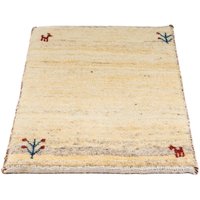 morgenland Wollteppich "Gabbeh - Loribaft Perser - 60 x 40 cm - beige", rechteckig von Morgenland