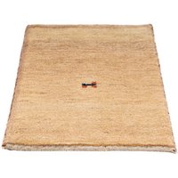 morgenland Wollteppich "Gabbeh - Loribaft Perser - 60 x 40 cm - beige", rechteckig von Morgenland