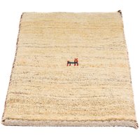 morgenland Wollteppich "Gabbeh - Loribaft Perser - 60 x 40 cm - beige", rechteckig von Morgenland