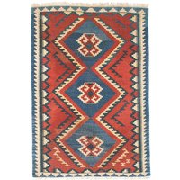 morgenland Wollteppich "Gabbeh Streifen Beige 153 x 127 cm", quadratisch von Morgenland