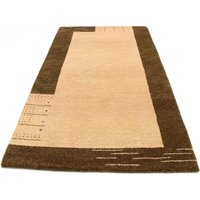 morgenland Wollteppich "Gabbeh Teppich handgeknüpft beige", rechteckig von Morgenland