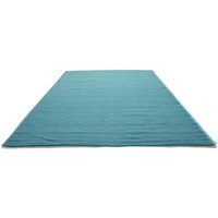 morgenland Wollteppich "KELIM FANCY UNI", rechteckig, 7 mm Höhe, reine Wolle, Wendbar, Einfarbig, Uni, Wohnzimmer von Morgenland