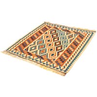 morgenland Wollteppich "Kelim - Oriental quadratisch - 103 x 100 cm - beige", quadratisch von Morgenland