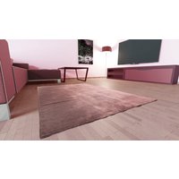 morgenland Wollteppich "LORIBAFT TEPPSTAR", rechteckig, 15 mm Höhe, reine Schurwolle, uni, Wohnzimmer von Morgenland