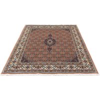 morgenland Wollteppich "Moud Stark Gemustert Beige 194 x 144 cm", rechteckig von Morgenland