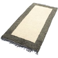 morgenland Wollteppich "Nepal Teppich handgeknüpft beige", rechteckig von Morgenland