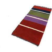 morgenland Wollteppich "Nepal Teppich handgeknüpft mehrfarbig", rechteckig von Morgenland
