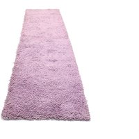 morgenland Wollteppich "Shaggy Teppich handgetuftet rosa", rechteckig von Morgenland