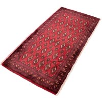 morgenland Wollteppich "Turkaman Teppich handgeknüpft rot", rechteckig von Morgenland
