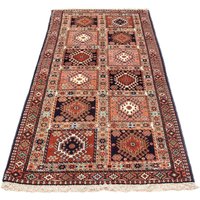 morgenland Wollteppich "Yalameh Medaillon Beige 147 x 102 cm", rechteckig von Morgenland