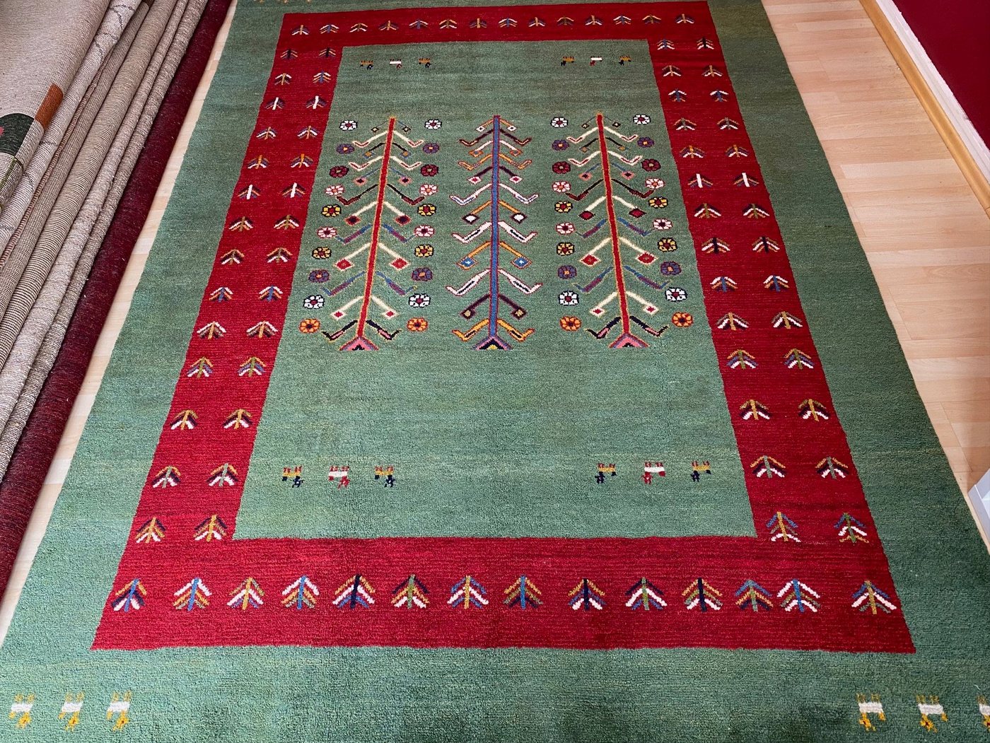 Orientteppich Perser Gabbeh Teppich Waldi 291×202, Morgenlandbazar, Handgeknüpft in Persien von Morgenlandbazar