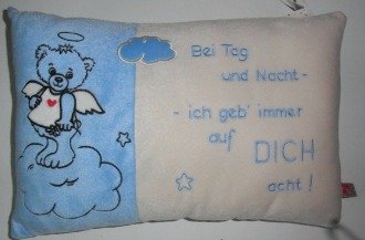 Schutzengel- Kissen von Morgenroth 40 x 25 cm weich + flauschig Schutzengel- Kissen von Morgenroth 40 x 25 cm weich + flauschig von Morgenroth