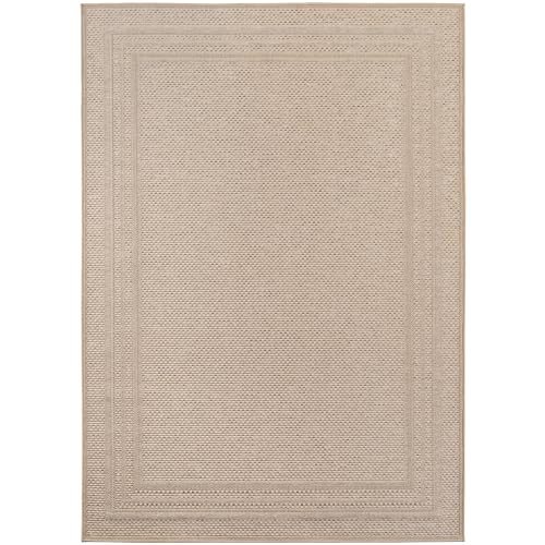 Morhane Desert Qar Teppich Indoor/Outdoor flachgewebe läufer 80x150cm beige von Morhane