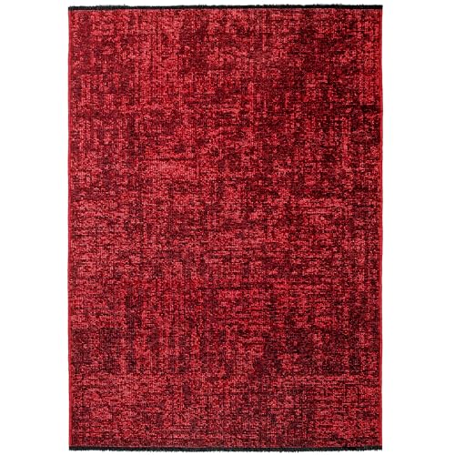 Morhane Space Teppich kurzflor läufer 80x150cm rot Morhane Space Teppich kurzflor läufer 80x150cm rot von Morhane