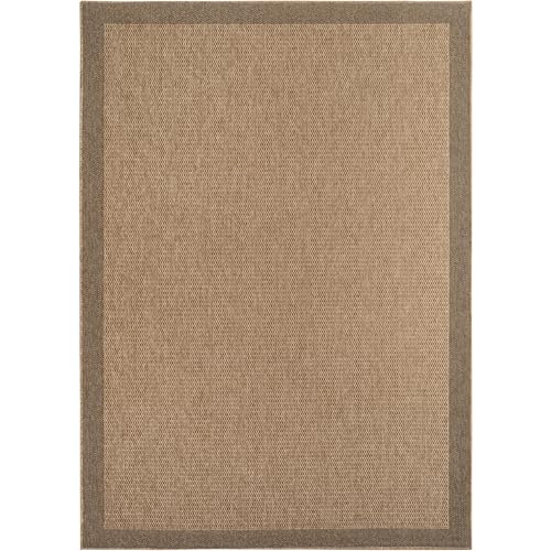 Morhane Timber Kae Teppich Indoor/Outdoor flachgewebe läufer 80x250cm beige von Morhane