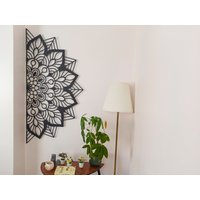 xl Mandala Metall Wandkunst, Schlafzimmer Wohnzimmer Spirituelle Wohnkultur, Yoga Geschenke, Großes Dekor, Geschenk Für Sie von MorimoraWallArt