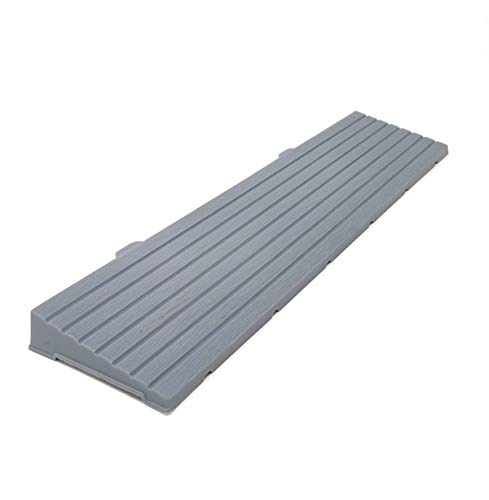 UMRANDUG RÄNDE ECKEN Terassenfliesen Balkon Patio Fertiger Interlocking Bodenbelag Deck Fliesen Innen Außen Garten Decking Déco (Rand Grau) von Morion